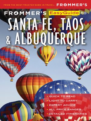 cover image of Frommer's EasyGuide to Santa Fe, Taos and Albuquerque